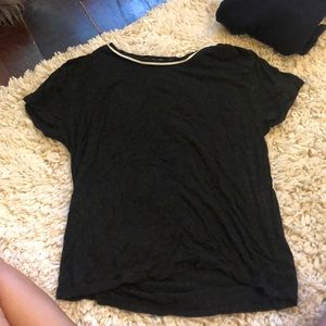 brandy melville black shirt